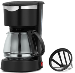 Drip coffee maker MT-CM01 black coffee 0.6L