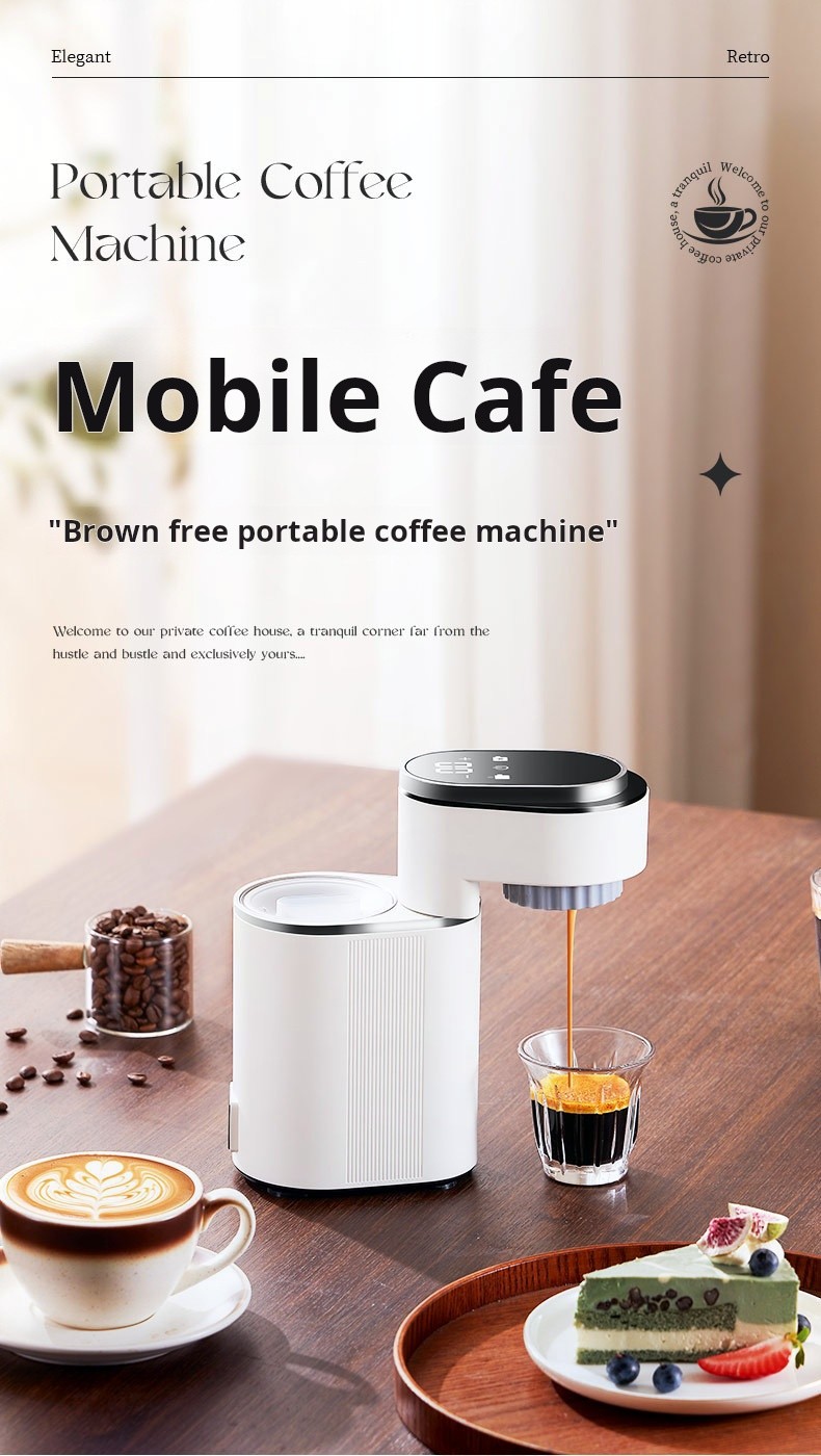 Mini portable coffee maker MT-CM02