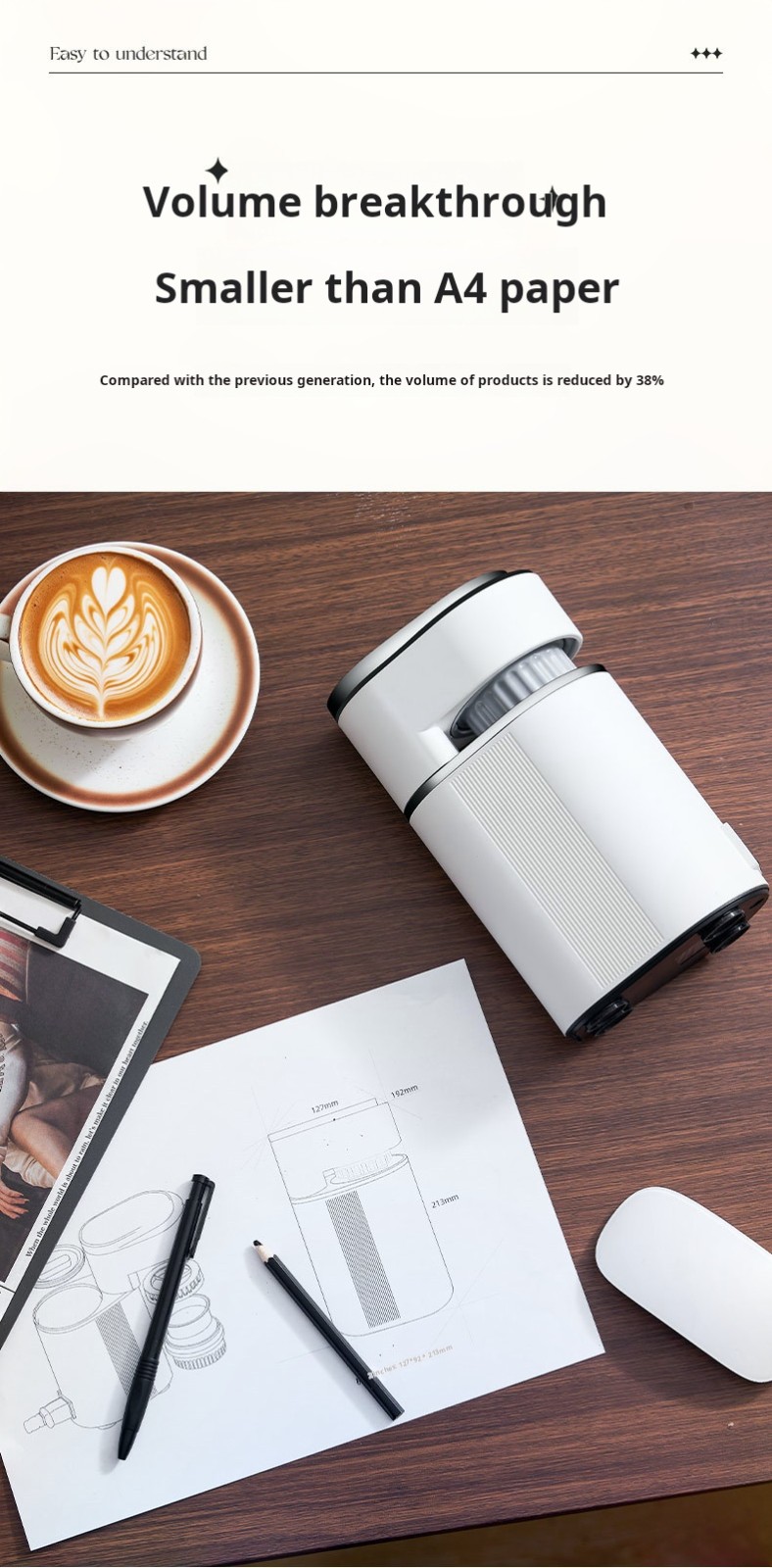 Mini portable coffee maker MT-CM02