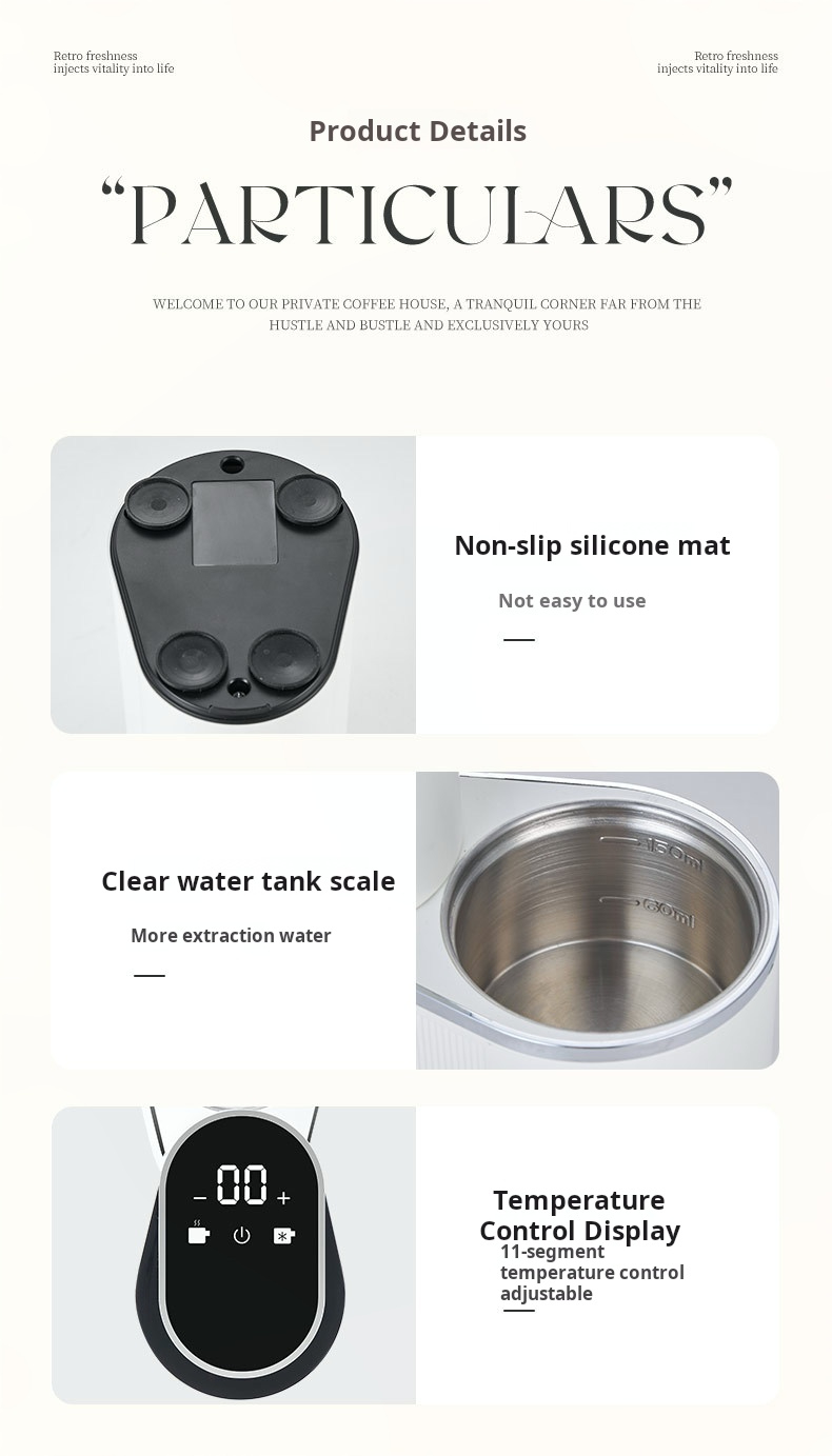 Mini portable coffee maker MT-CM02