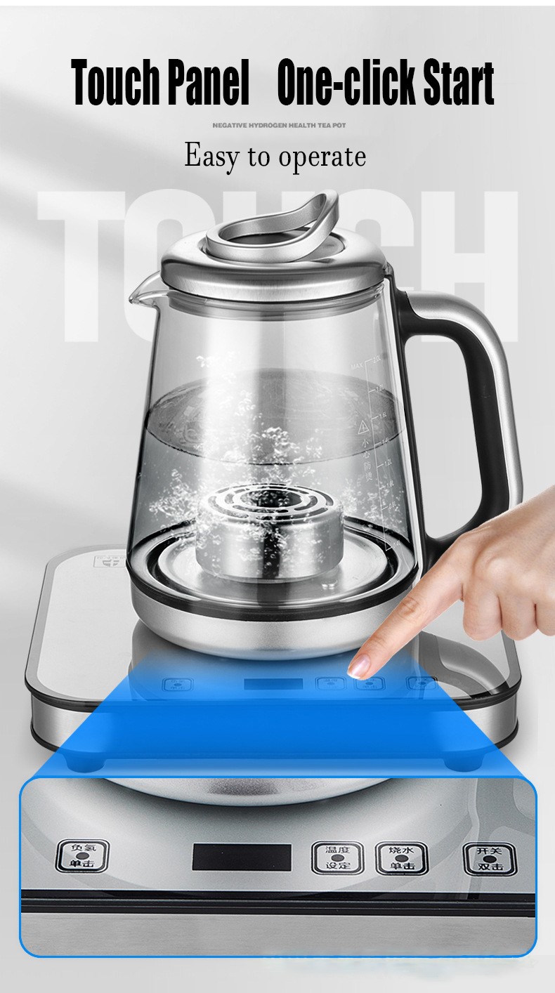 Selenium rich hydrogen water making kettle MT-HK02