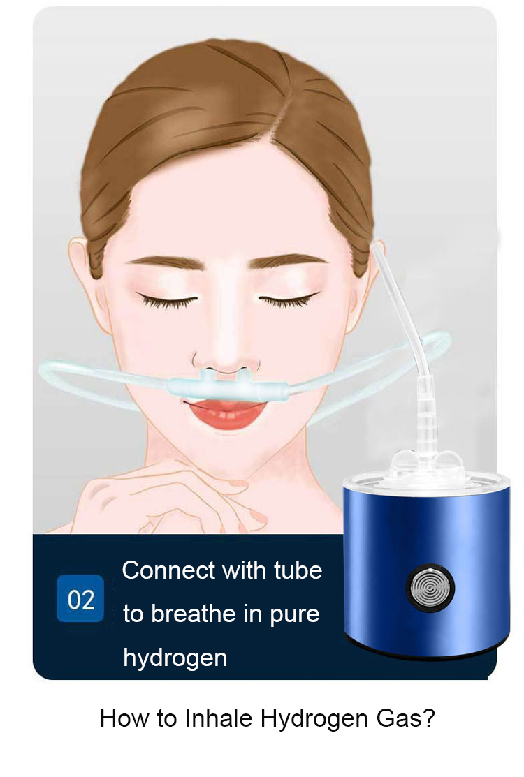 MT-H226 blue/green Hydrogen rich water generator bottle