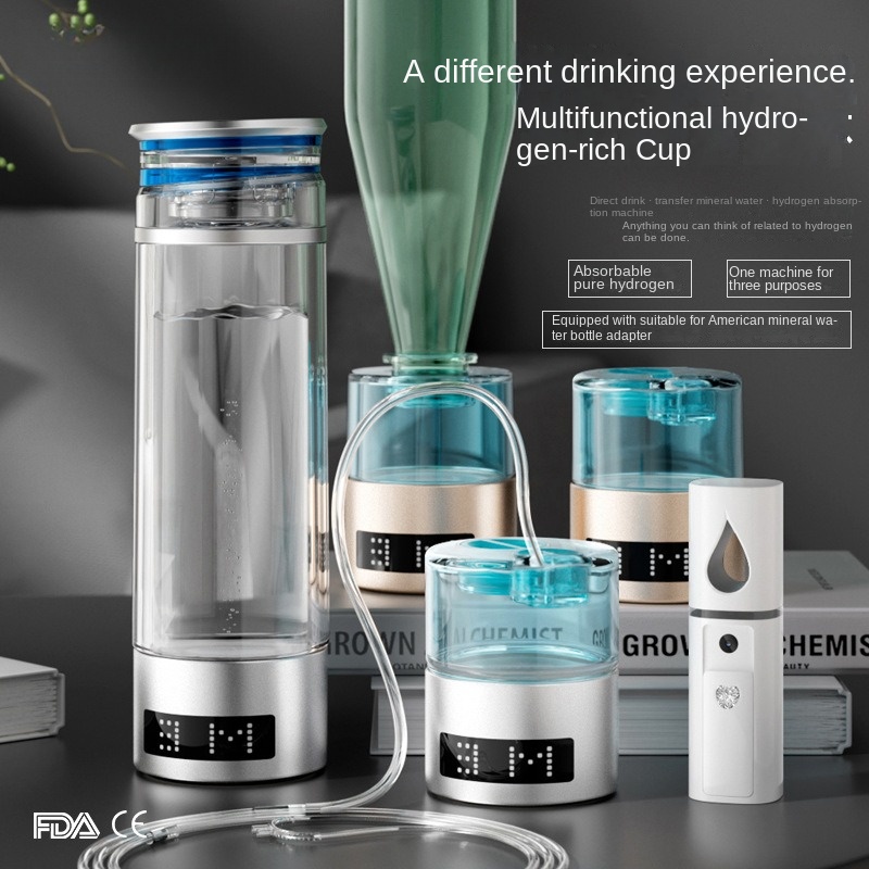MT-H9000C Navy cap high hydrogen concentration  hydrogen water generator  champane Champagne gold, silver