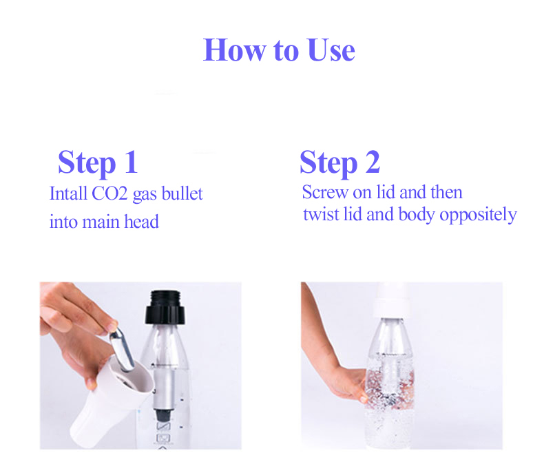 Manual soda water maker for home use MT-SW01