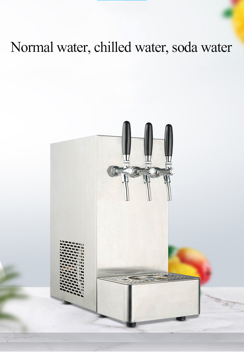 Commercial soda water maker for stores MT-SW06 3 faucets
