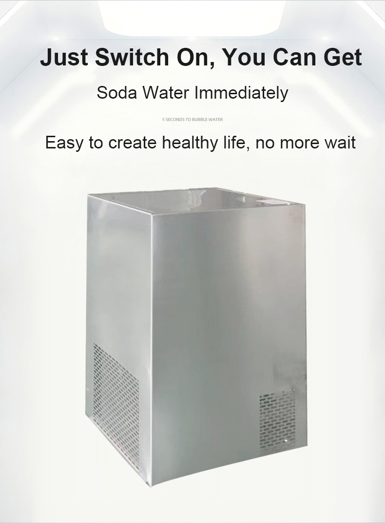 Commercial soda water maker for stores MT-SW07 3 faucets with filters