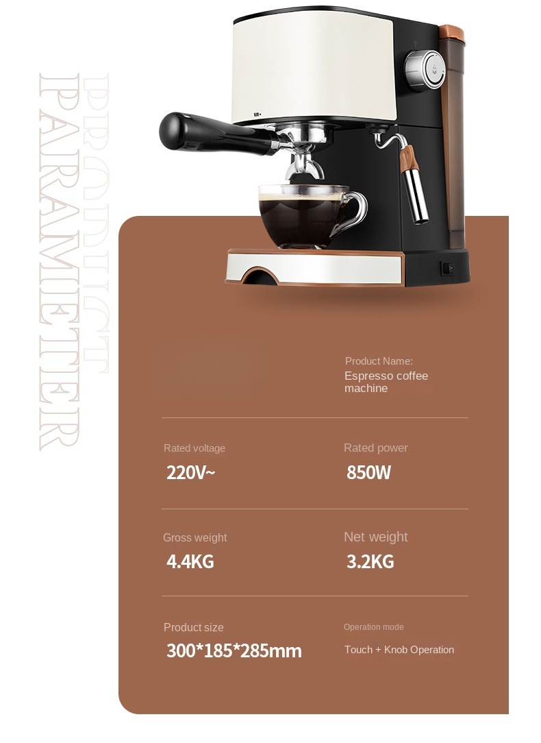 Italian coffee maker MT-CM12 black