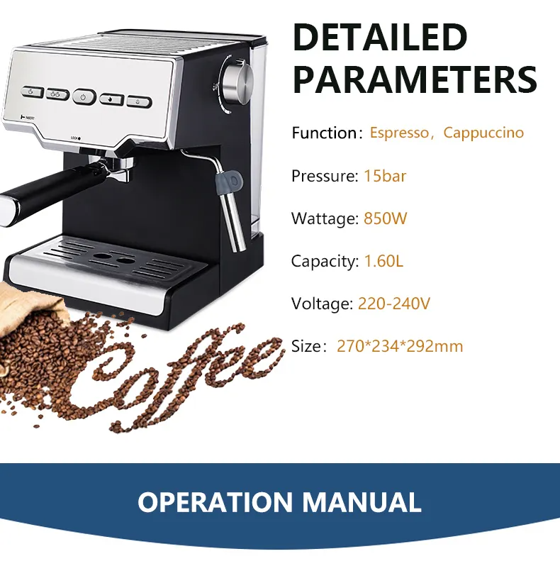 Italian coffee maker MT-CM13 black