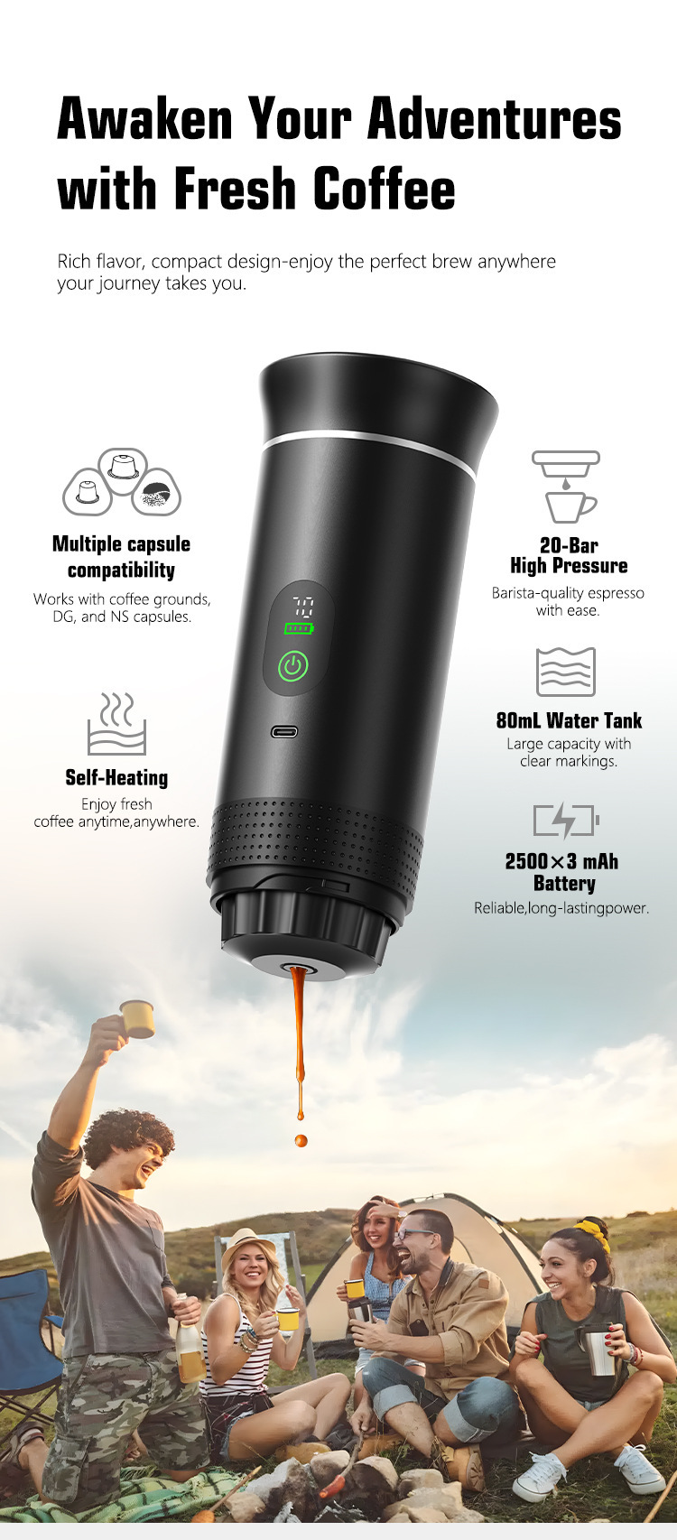 capsule coffee maker MT-CM24B