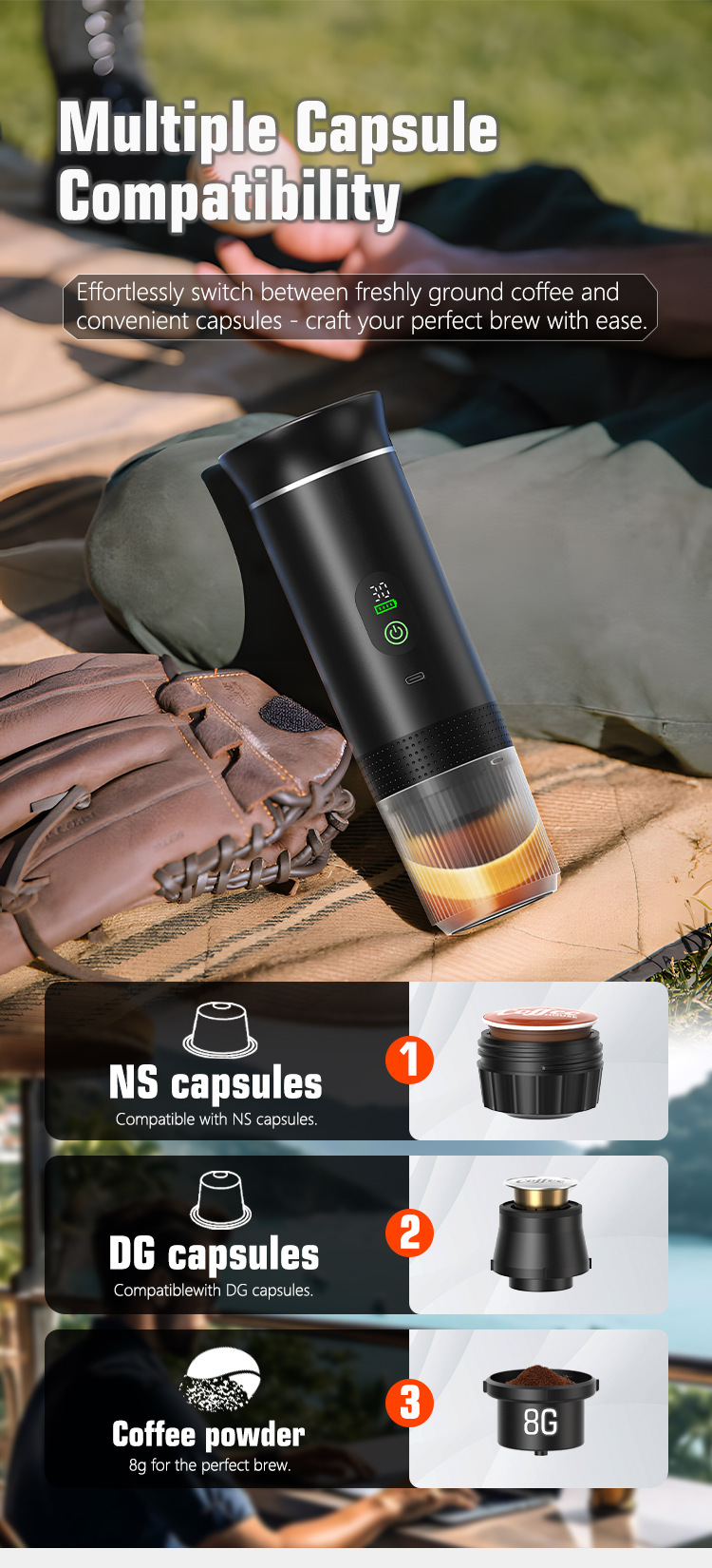 capsule coffee maker MT-CM24B