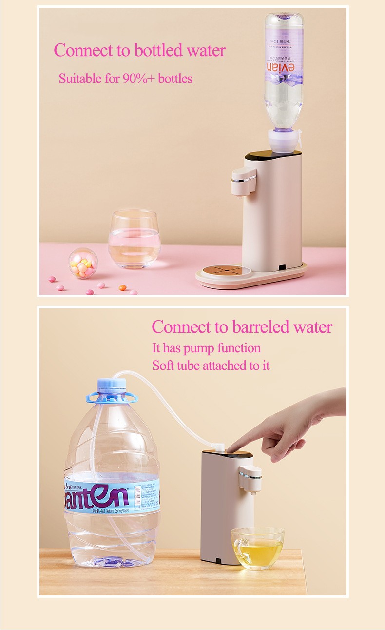Instant heating portable mini water dispenser MT-IHWD01