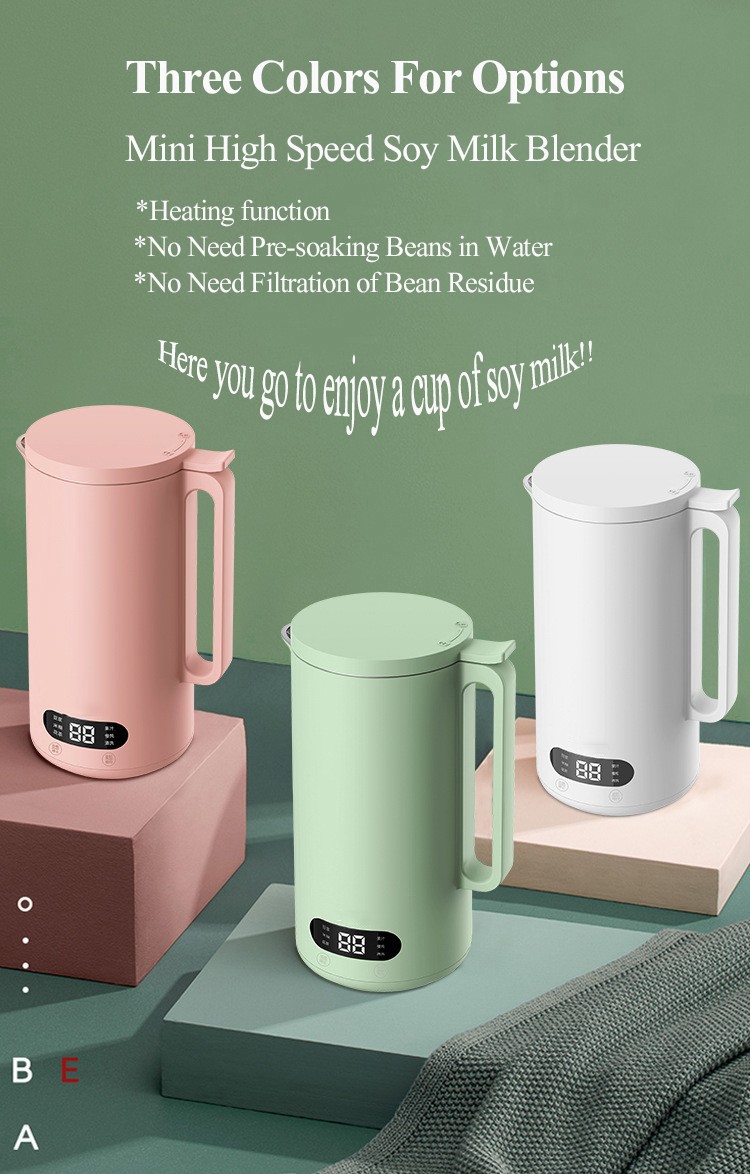 Home use multi-functional smoothie juice soybeen blender with heating MT-SBM01