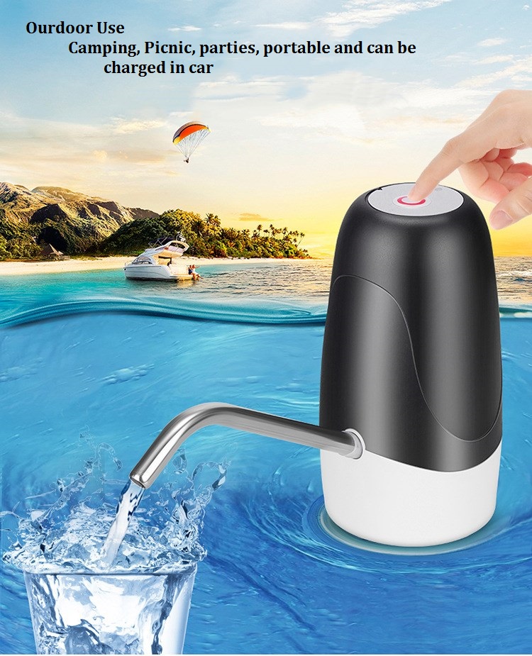 Blue bottled water pump dispenser MTWD-03 (blue/black/white)