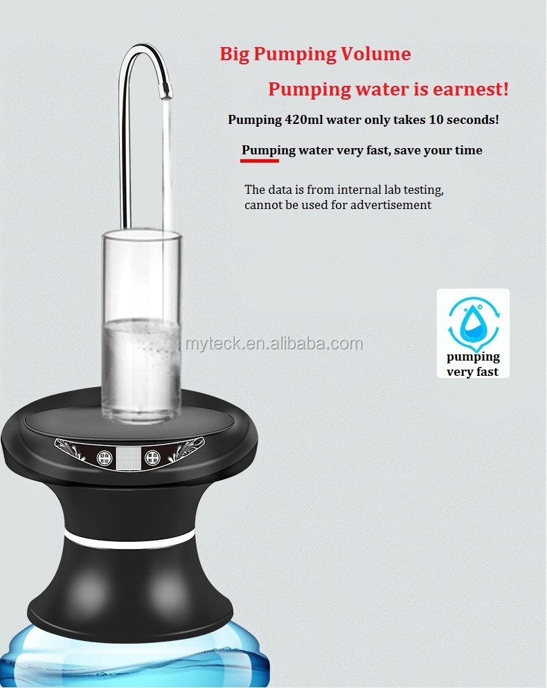 Tray black water pump dispenser MTWD-07 (black/white)