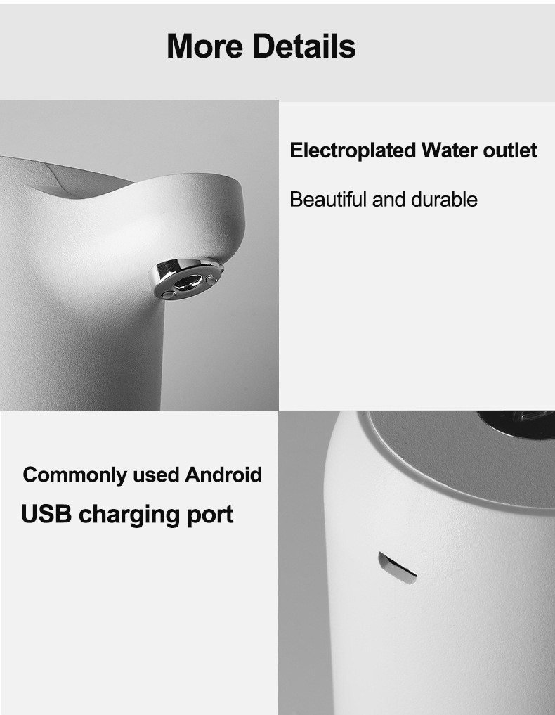 Water pump dispenser MTWD-08 (white)