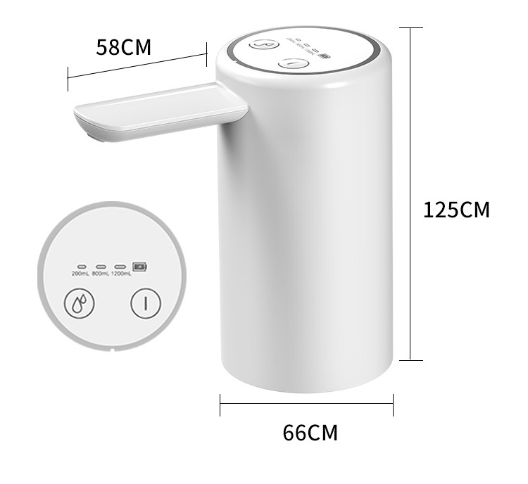 Water pump dispenser MTWD-10 (white)