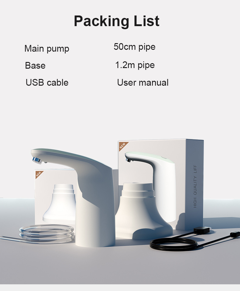 Water pump dispenser MTWD-11 (white square base)