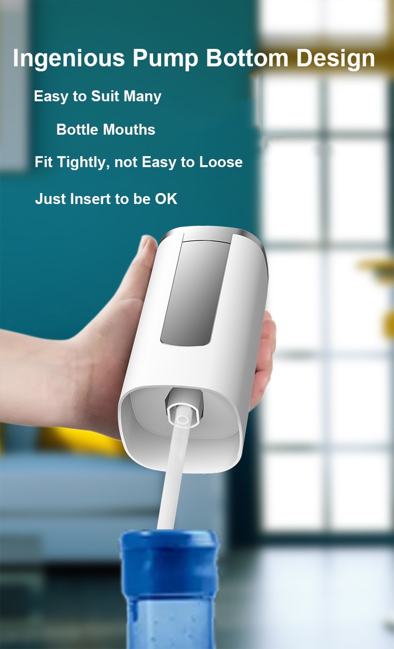 Water pump dispenser MTWD-12 (white base intelligent foldable)