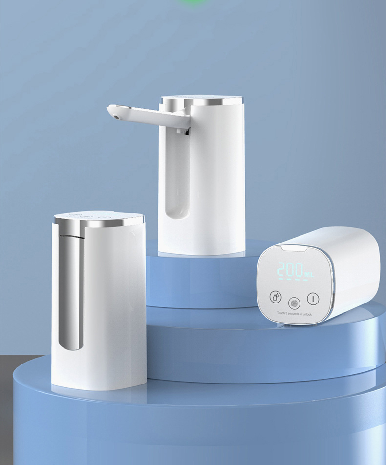 Water pump dispenser MTWD-12 (white base intelligent foldable)