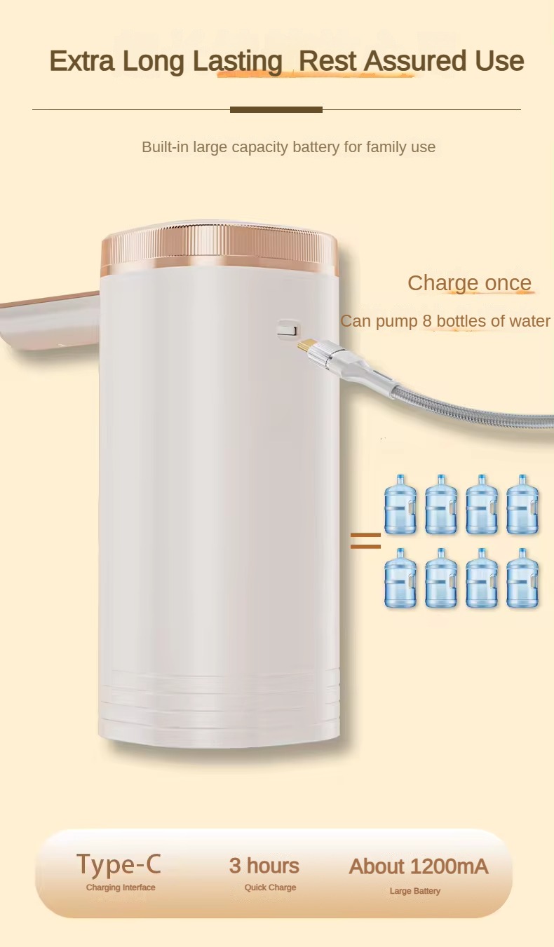 Water pump dispenser MTWD-15 (white/black)