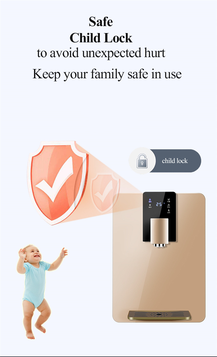 Pipeline instant cooling heating water dispenser MTWD-P03