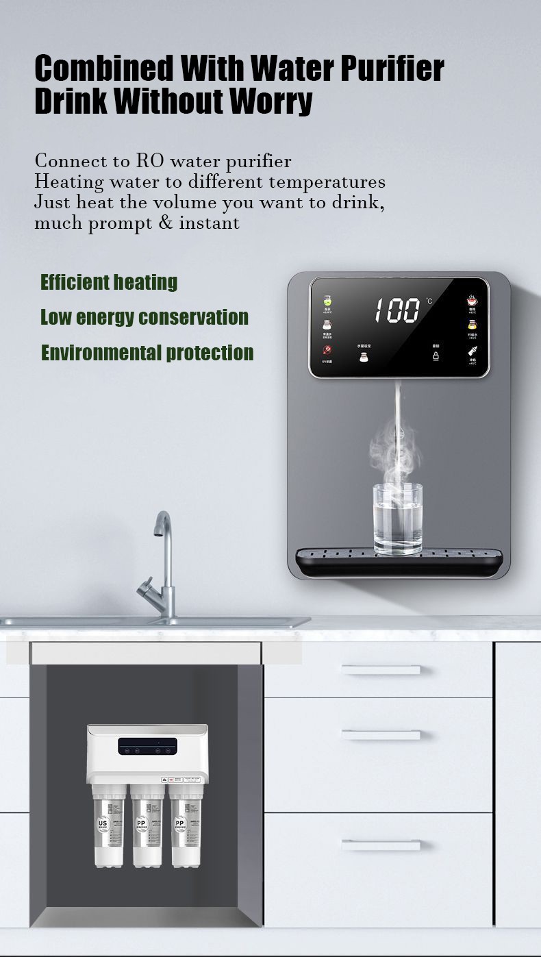 Pipeline instant heating water dispenser with cooling MTWD-P04
