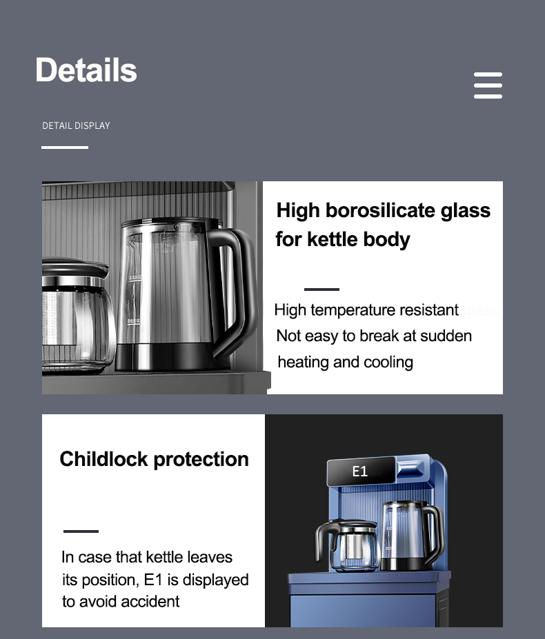 Tea coffee bar cold hot water dispenser MTWD-TB04