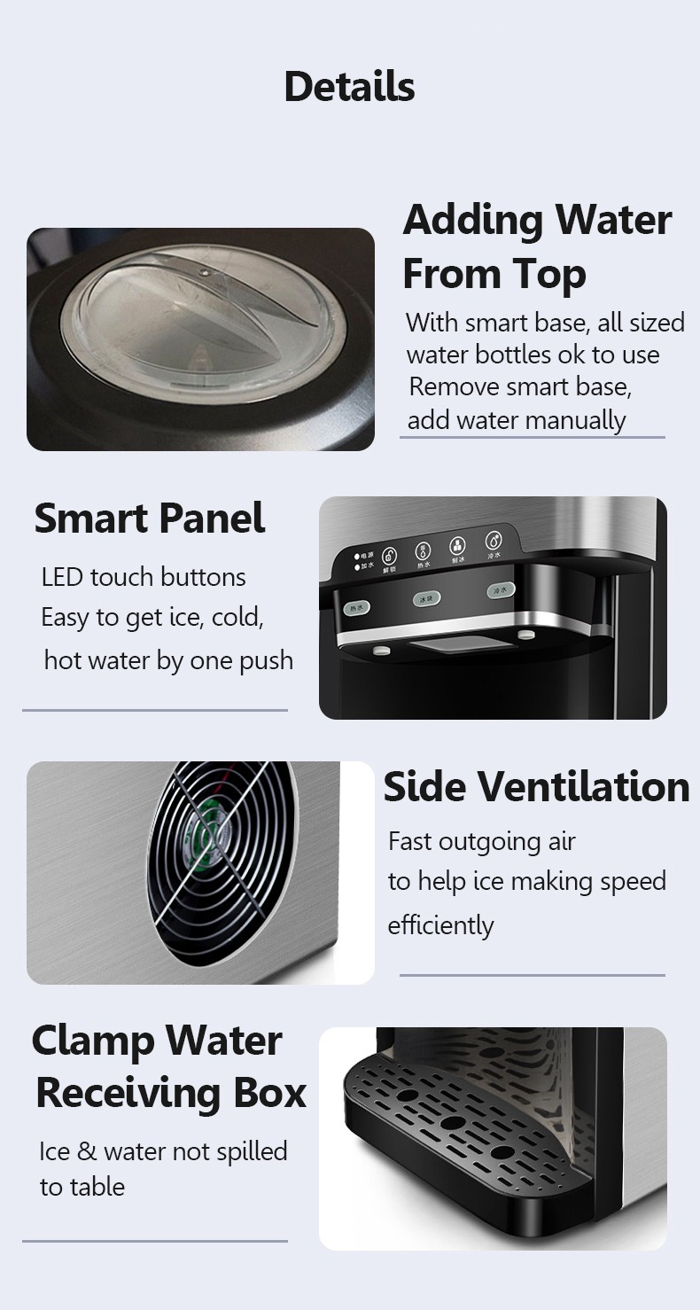 Water dispenser with ice maker MTWD-ICE01 Water dispenser with ice maker MTWD-ICE01