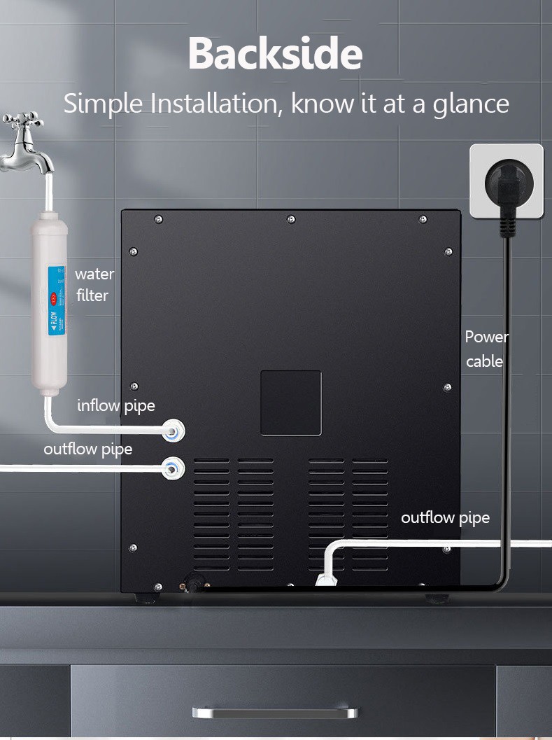 Water dispenser with ice maker MTWD-ICE03 Water dispenser with ice maker MTWD-ICE03