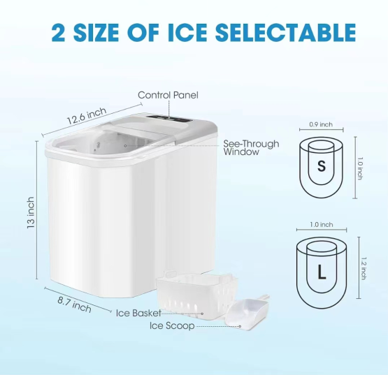 Portable mini ice maker MT-ICE05 Portable mini ice maker MT-ICE05