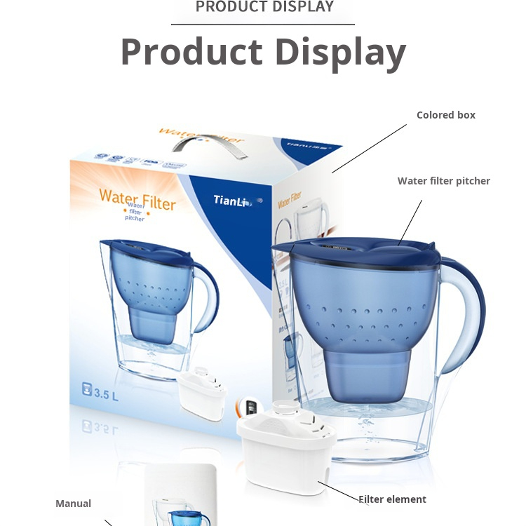 Gift star water pitcher filter jug MTWP-035 Gift star water pitcher filter jug MTWP-035