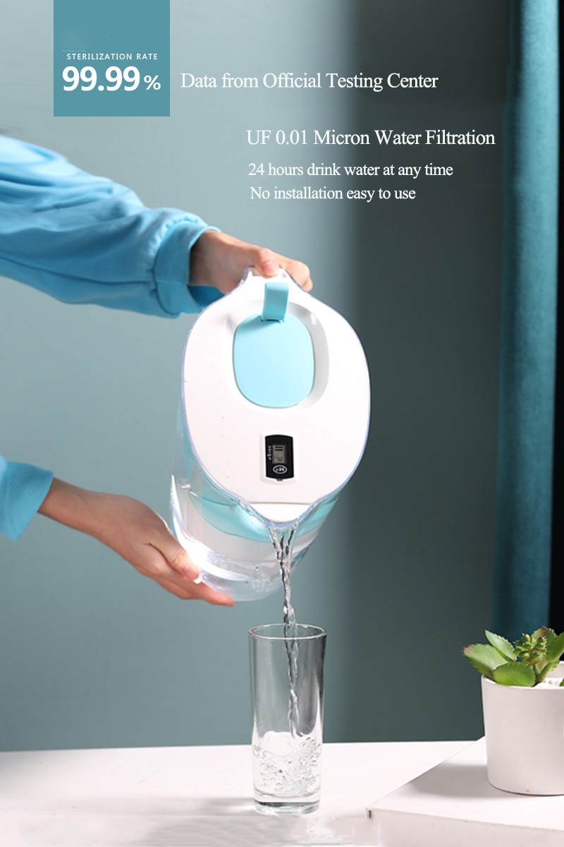 Gift star water pitcher filter soft water with UF membrane MTWP-042