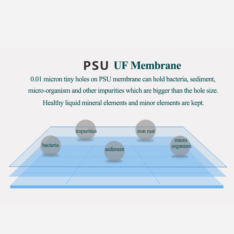 Gift star water pitcher filter soft water with UF membrane MTWP-042