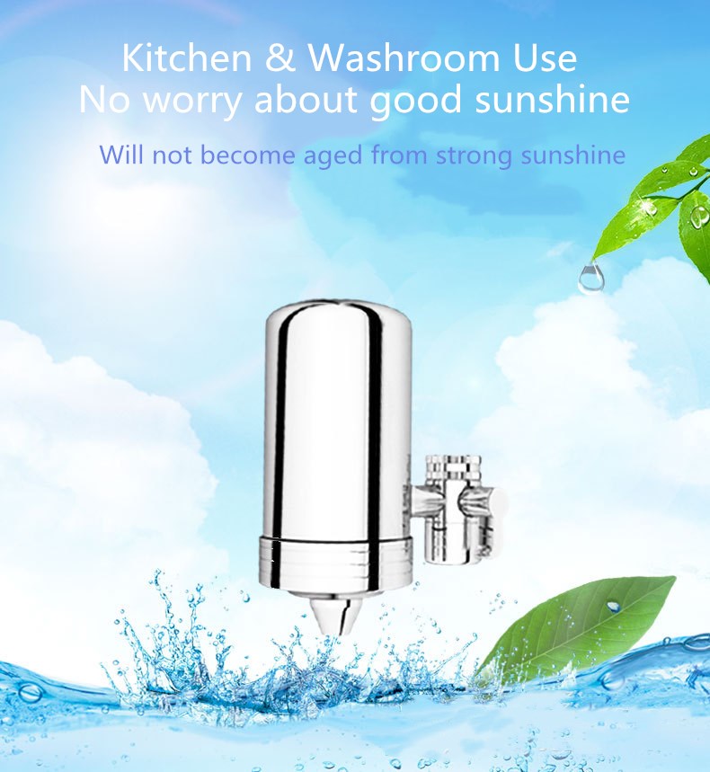 Stainless Steel Water filter on Faucet MT-FF03