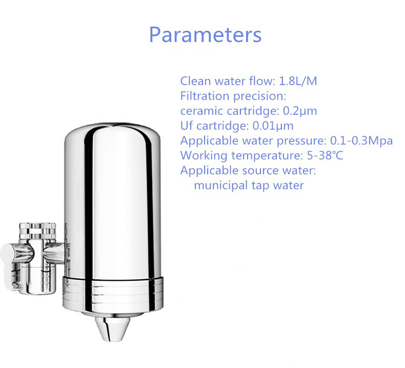 Stainless Steel Water filter on Faucet MT-FF03