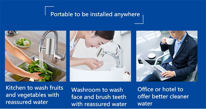 Stainless Steel Water filter on Faucet MT-FF03