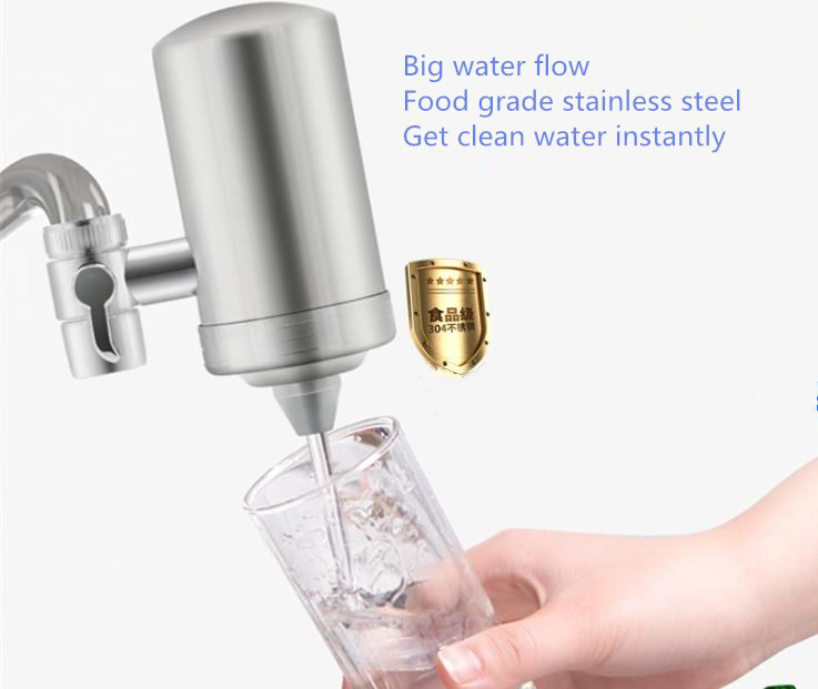 Stainless Steel Water filter on Faucet MT-FF03
