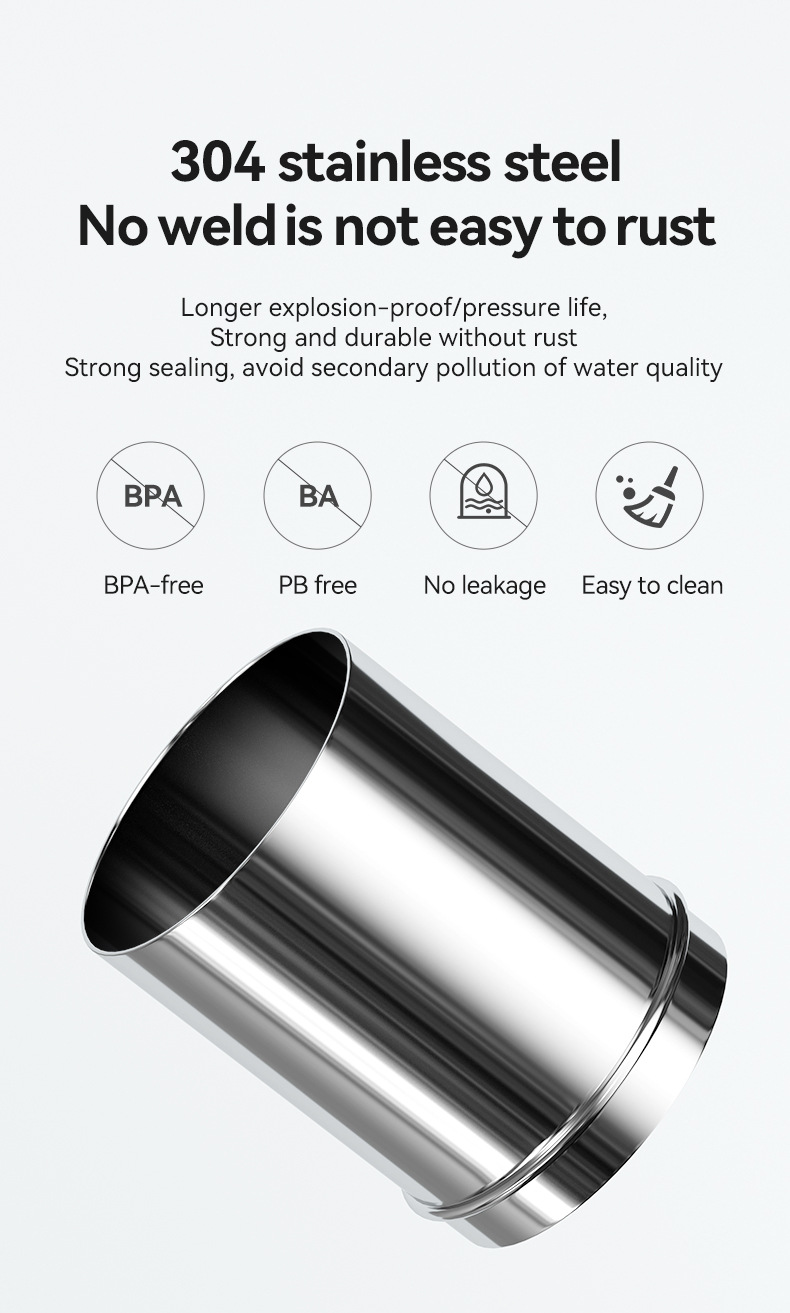 Tabletop gravity type stainless steel water purifier MTWP-SS8 Tabletop gravity type stainless steel water purifier MTWP-SS8