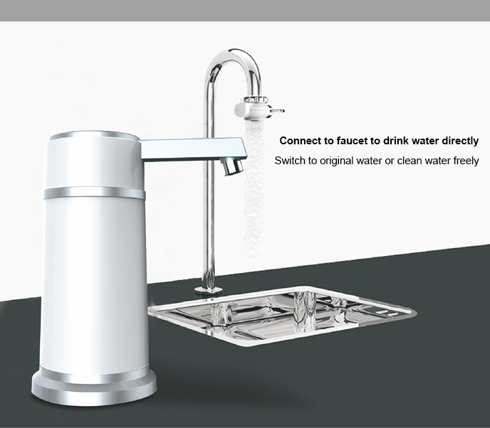 Mother and Baby Faucet mounted single cartridge UF water filter MTWP-CTMB