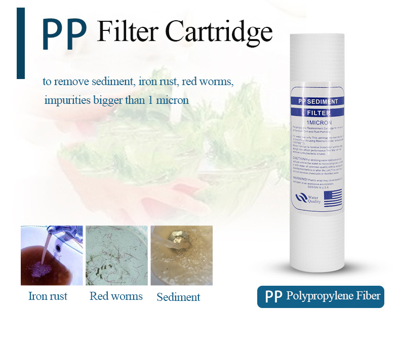Under sink 1 stage PP water filter MTWP-US01