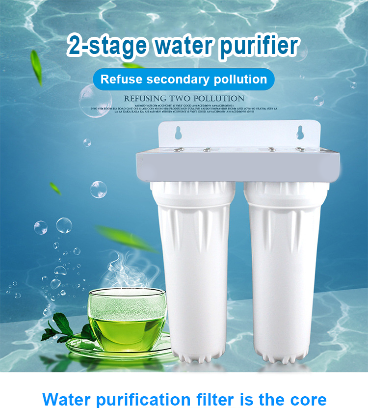 Under sink two stages simple water filter MTWP-US02A