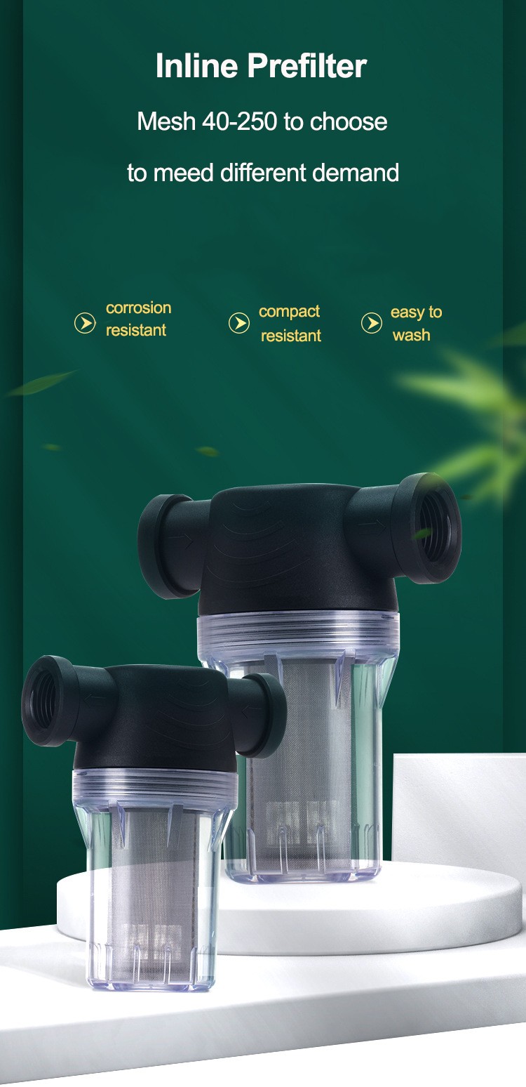 Mini pre-filter for water heater MTWP-MPF2 Mini pre-filter for water heater MTWP-MPF2