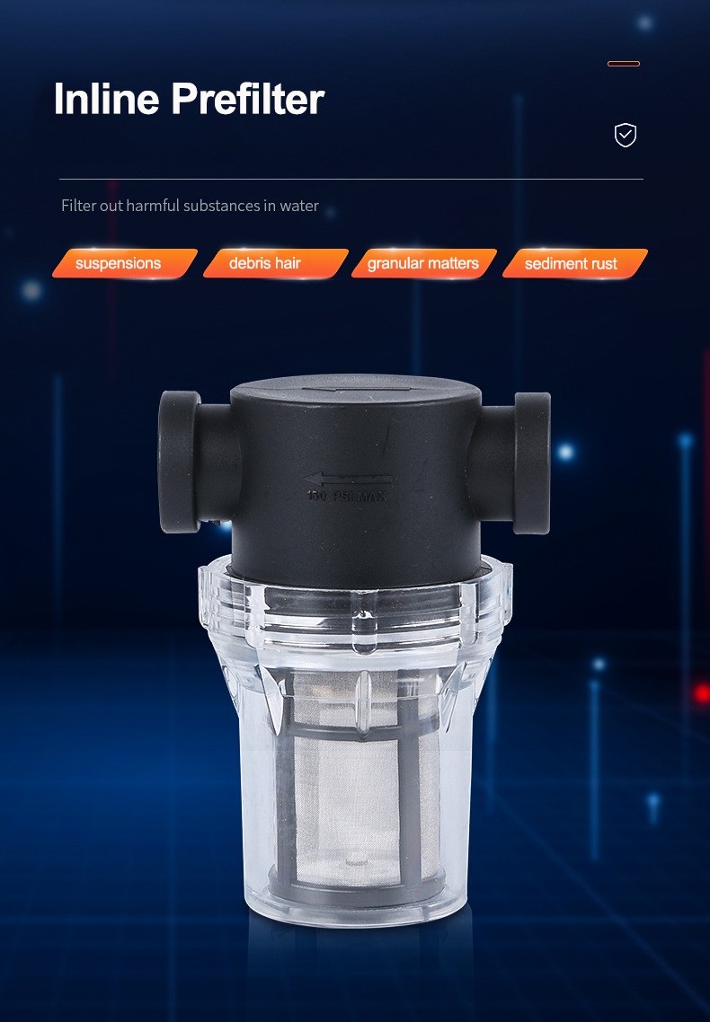 Mini pre-filter for water heater MTWP-MPF2 Mini pre-filter for water heater MTWP-MPF2