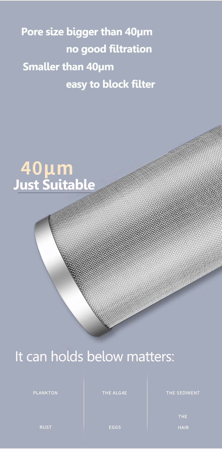 Stainless steel large flow rate pre-filter MTWP-LPF Stainless steel large flow rate pre-filter MTWP-LPF