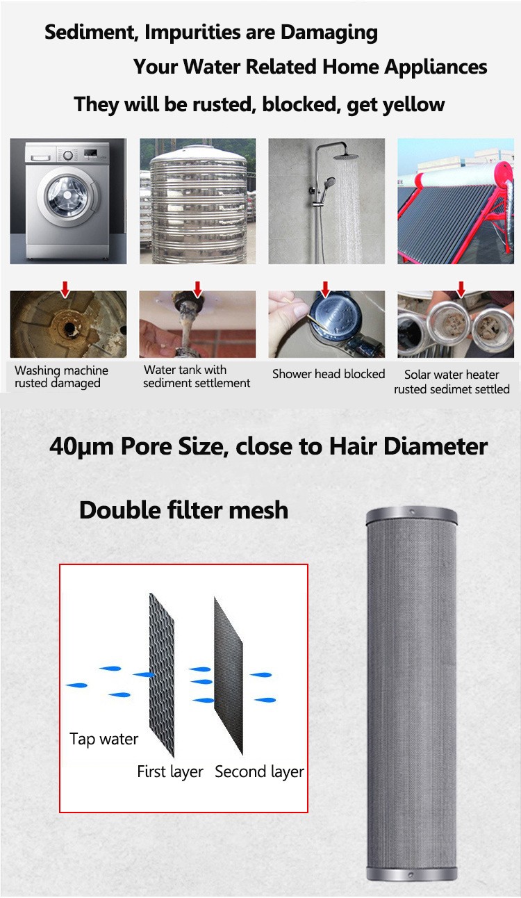 Stainless steel large flow rate pre-filter MTWP-LPF Stainless steel large flow rate pre-filter MTWP-LPF
