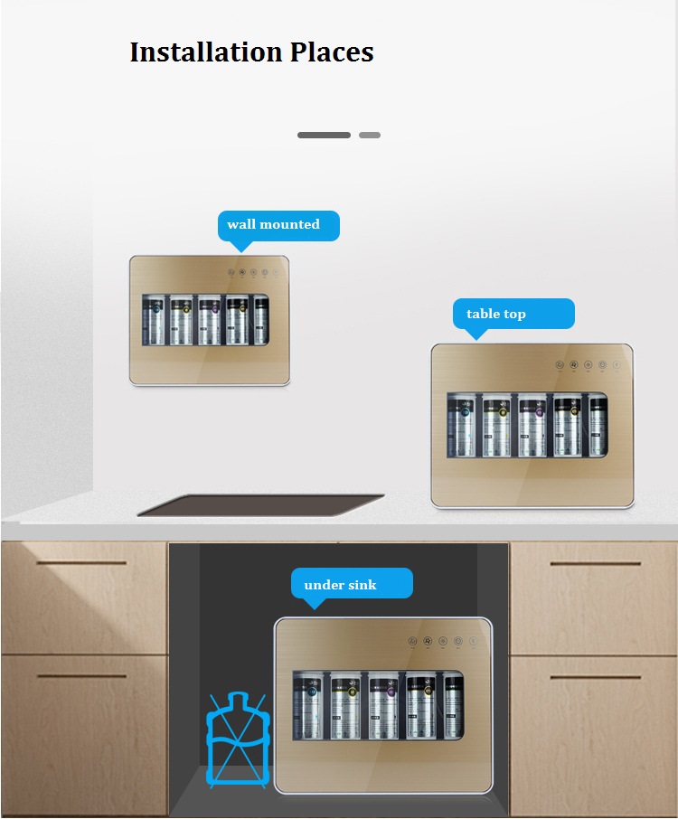 Under sink /tabletop five stages UF water filter MTWP-UF005 Under sink /tabletop five stages UF water filter MTWP-UF005