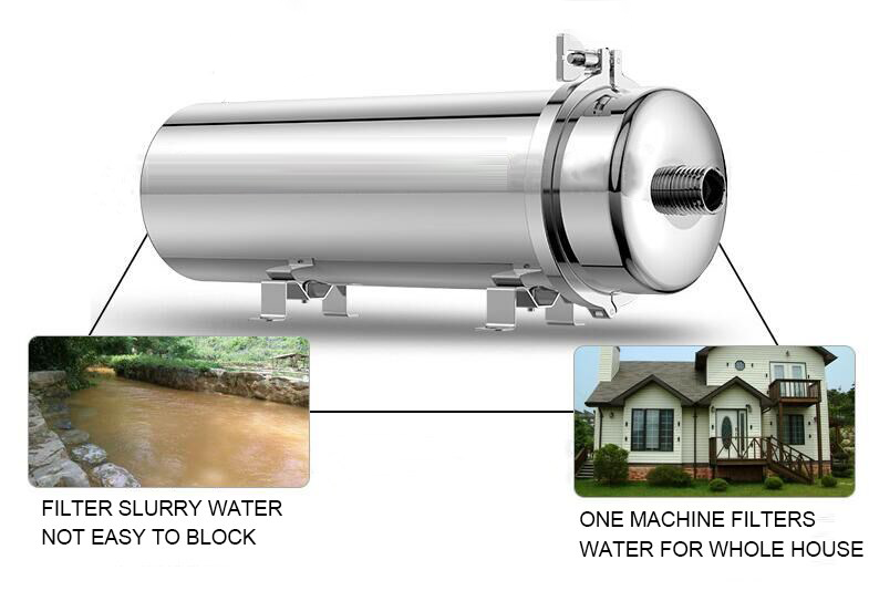 Whole house stainless steel UF water filter  MT-JK series