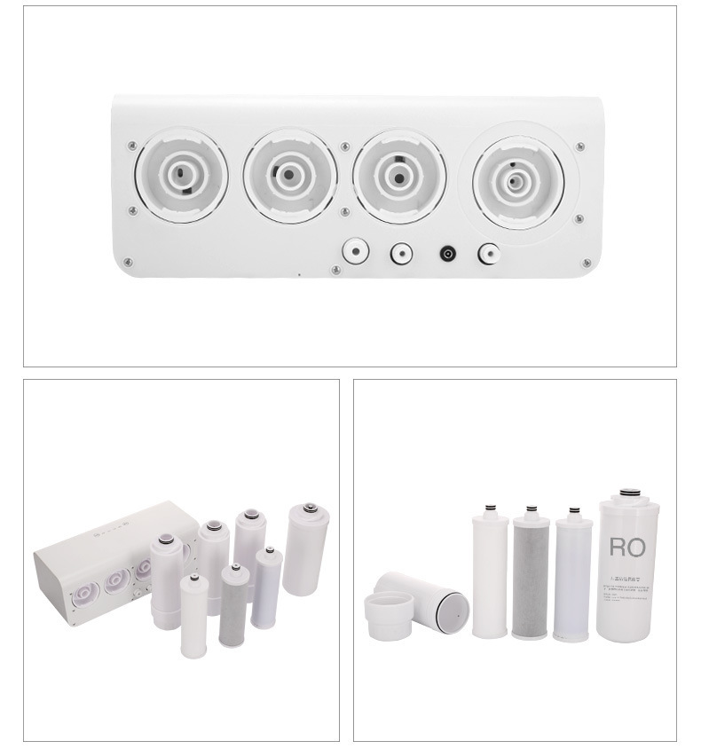 4-stage 400GPD tankless RO water purifier white  MTWP-400