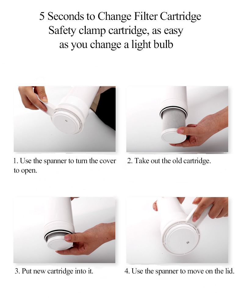 4-stage 600GPD tankless RO water purifier white  MTWP-600