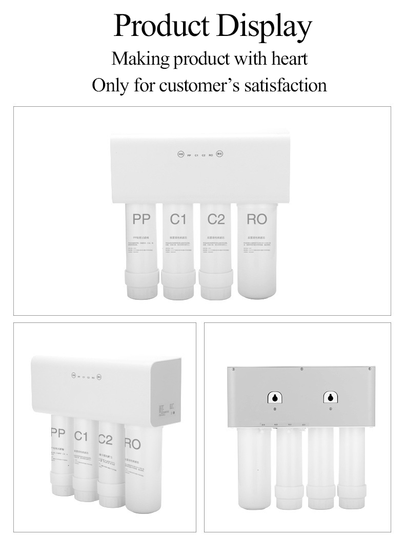 4-stage 600GPD tankless RO water purifier white  MTWP-600